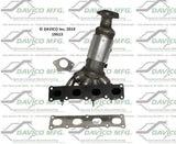 2015-2018 Ram ProMaster City Catalytic Converter 19613
