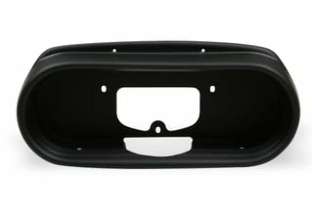 Holley EFI 1962-1965 Chevy II 2.5L Dash Bezels for Racepak Dashes 553-433 for 1962-1965 Chevy Nova black