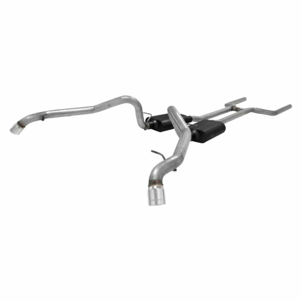 t 1962-1967 Chevrolet Chevy II/Nova Crossmember-back Exhaust System Flowmaster Ame Flowmaster