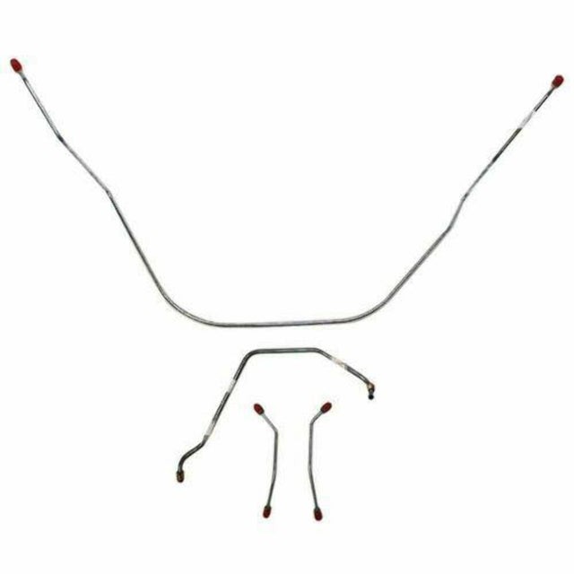 t 1962-64 Chevrolet Bel Air Front Brake Line Kit Standard Brakes - BKT6201OM Fine Lines