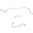 Front Brake Line Kit for 1962-1964 Dodge Polara stainless steel