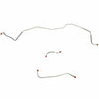 t 1962-64 Dodge Polara Front Brake Line Kit Standard Brakes Stainless - RKT6401SS Fine Lines