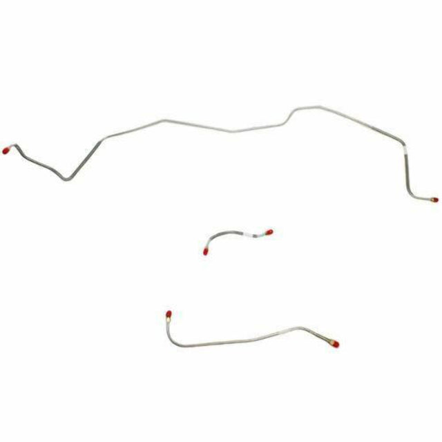 t 1962-64 Dodge Polara Front Brake Line Kit Standard Brakes Stainless - RKT6401SS Fine Lines