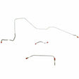 Front Brake Line Kit for 1962-1964 Dodge Polara drum brakes stainless steel