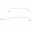 Brake Line for 1962-1965 Chevy Chevy II Rear Axle Lines All 6cyl. 2 Piece Set stainless steel