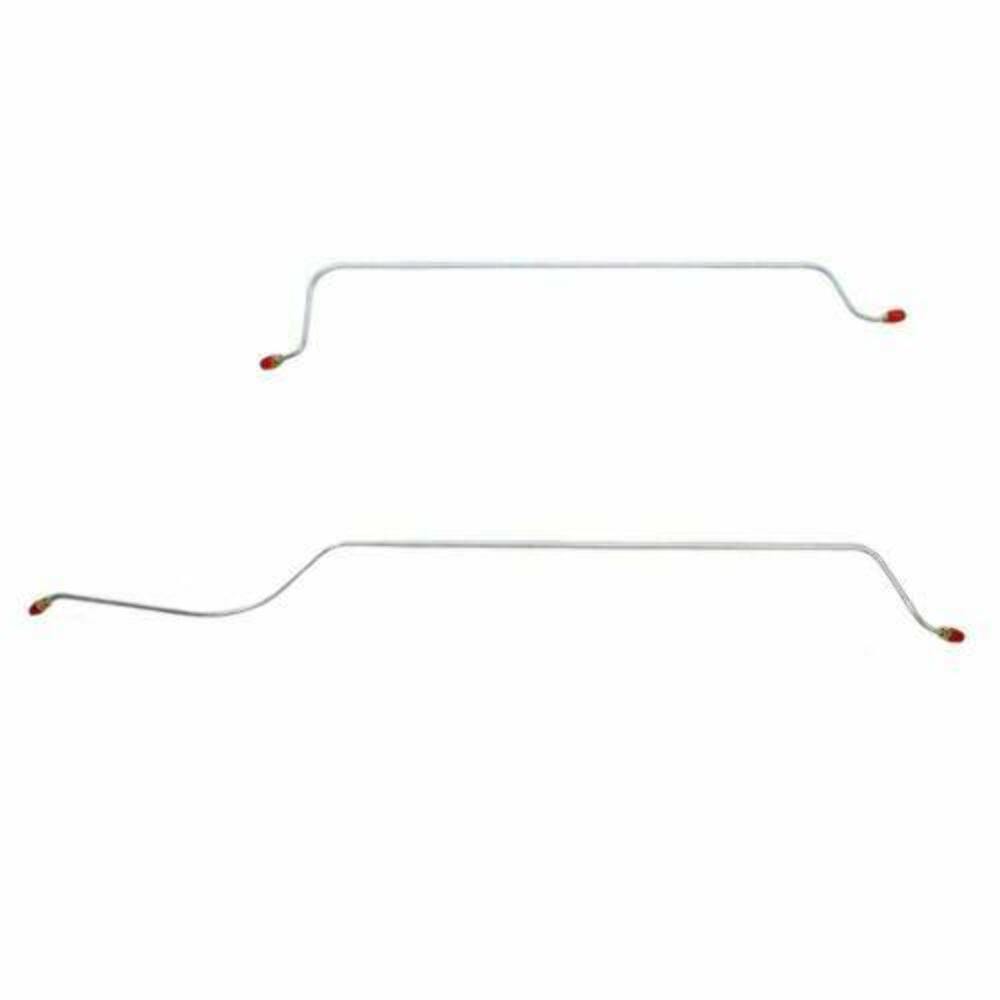 Brake Line for 1962-1965 Chevy Chevy II Rear Axle Lines All 6cyl. 2 Piece Set stainless steel