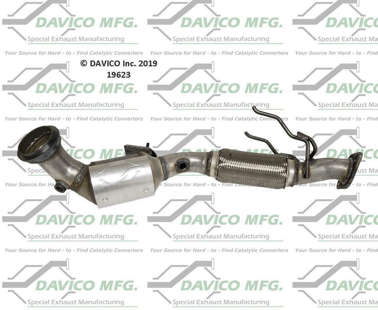 2013-2016 Ford Escape Catalytic Converter 19623