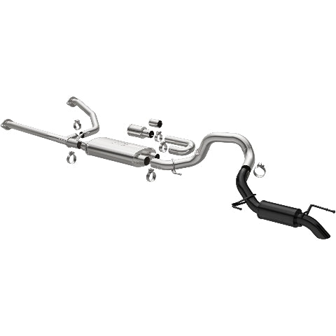 Fits 23-24 Toyota Sequoia Overland Series Black Performance Exhaust System 19625