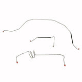 Front Brake Line Kit for 1963-1966 Chevy C10 disc brakes dual master cylinder stainless steel