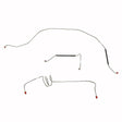 Front Brake Line Kit for 1963-1966 Chevy C10 disc brakes dual master cylinder stainless steel