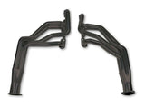Hooker 1963-1967 Chevrolet Chevy II Long Tube Headers Super Competition 2243HKR for 1963-1967 Chevy black ceramic coated long tube manual transmission