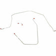 Front Brake Line Kit for 1963-1964 Chevy Corvette stainless steel