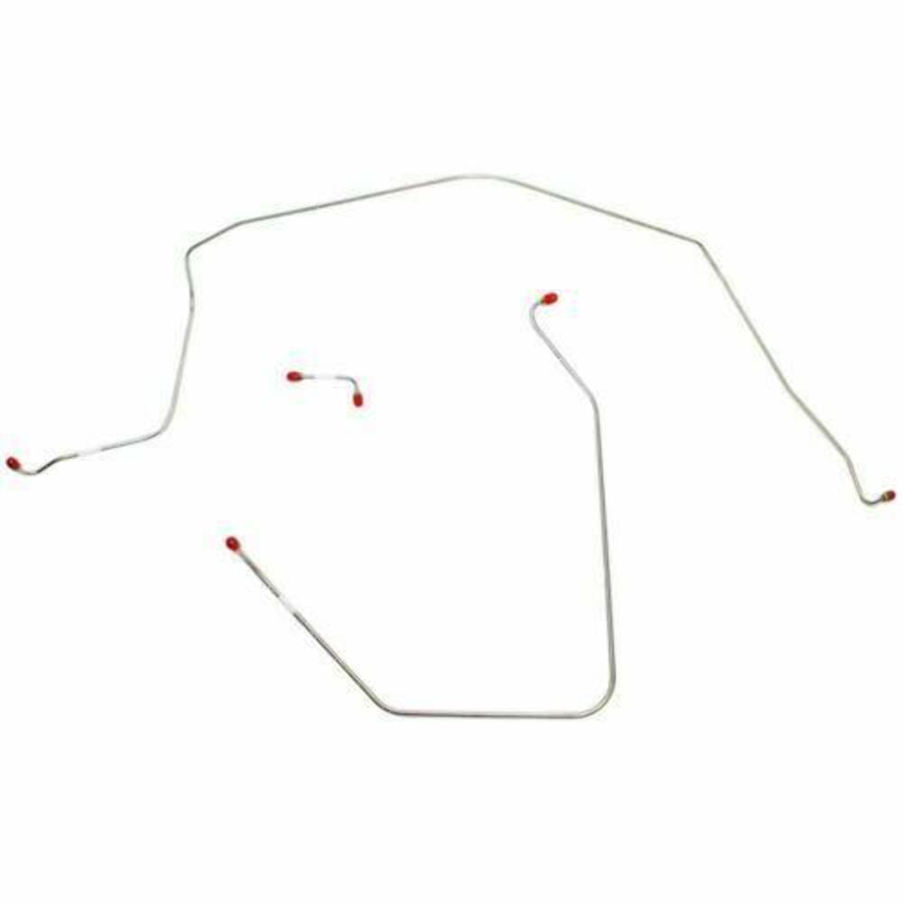 Front Brake Line Kit for 1963-1964 Chevy Corvette stainless steel