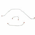 Front Brake Line Kit for 1963-1964 Ford Galaxie stainless steel