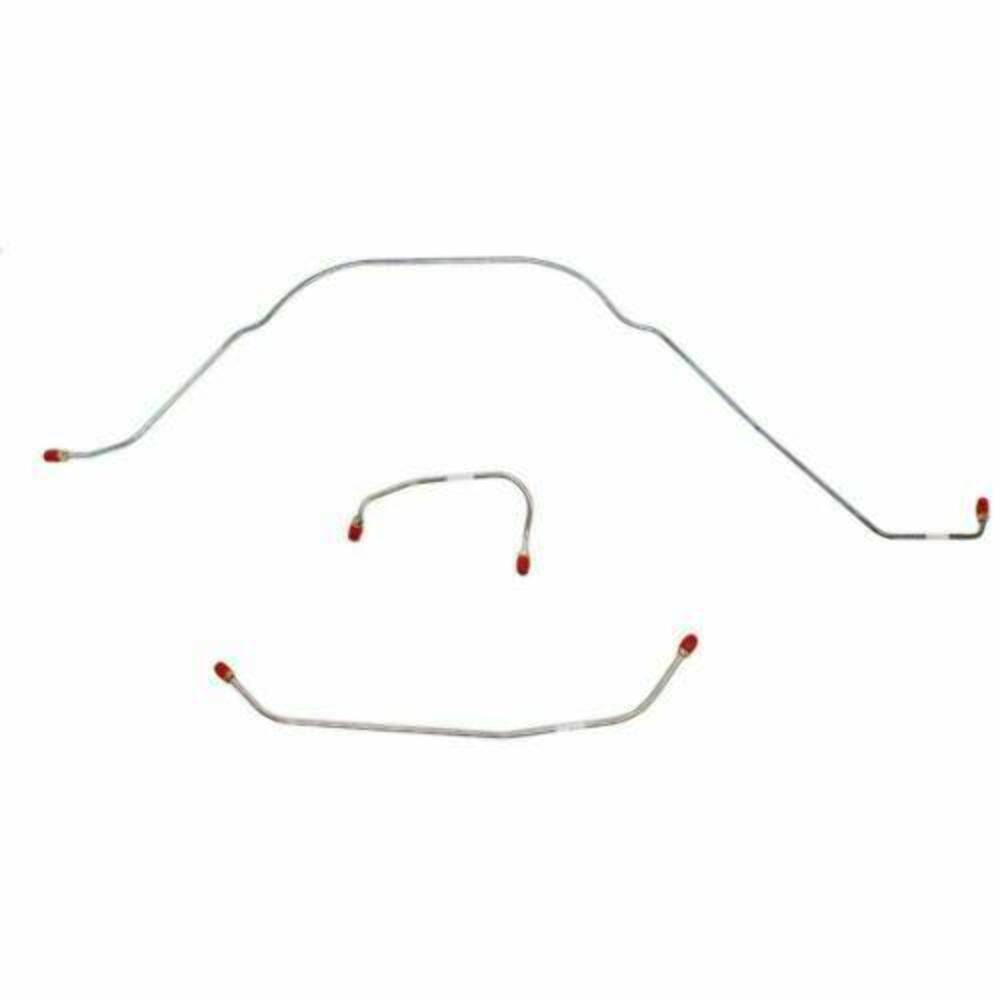 Front Brake Line Kit for 1963-1964 Ford Galaxie stainless steel