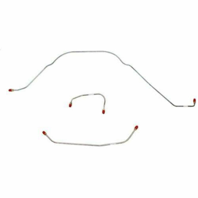 Front Brake Line Kit for 1963-1964 Ford Galaxie stainless steel