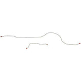 Brake Line for 1963-1964 Ford Galaxie Rear Axle Lines 2 Set Stainless stainless steel