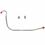 t 1963-65 Chevrolet Bel Air Pump Carburetor Fuel Line 5/16 Inch Chrome BPC6301CH Fine Lines