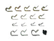 Brake Line for 1963-1965 Chevy Corvette Fuel & Brake Clips steel