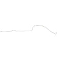 t 1964 - 1965 Mercury Comet Intermediate Brake Line - LIN6405OM Fine Lines