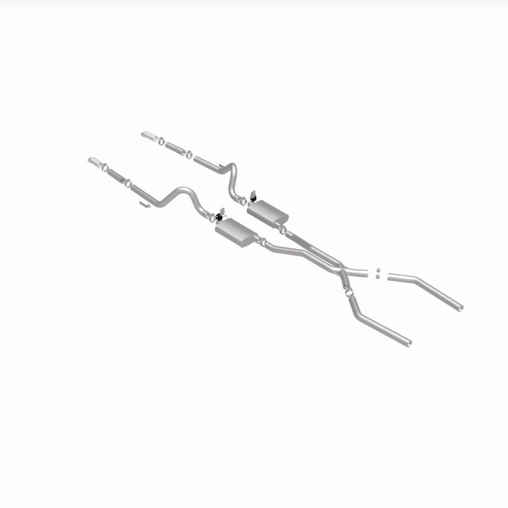 MagnaFlow cat-back exhaust system for 1964-1966 Ford Mustang stainless steel polished