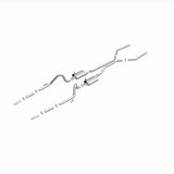 MagnaFlow cat-back exhaust system for 1964-1966 Ford Mustang stainless steel polished