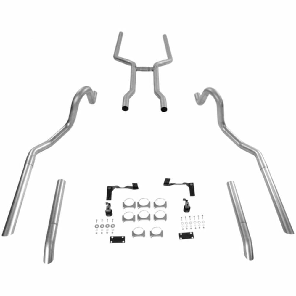 t 1964-1972 Chevrolet Chevelle Header-back Pipe System Flowmaster 17107 Flowmaster