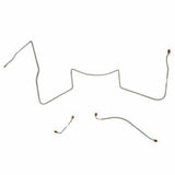 Front Brake Line Kit for 1964-1965 Pontiac Lemans drum brakes stainless steel