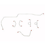 t 1964-66 Ford Mustang Front Brake Line w/ Standard Disc Brakes - ZKT6411OM Fine Lines