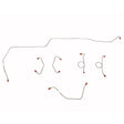Brake Line for 1964-1966 Ford Mustang Front disc brakes stainless steel
