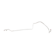 Brake Line for 1964-1966 Ford Mustang Intermediate stainless steel