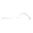 Brake Line for 1964-1966 Ford Mustang Intermediate disc brakes stainless steel