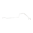 Brake Line for 1964-1966 Ford Mustang Intermediate drum brakes stainless steel