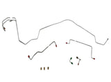 t 1964-67 Chevrolet Chevelle Front Brake Line Kit Manual Disk Brakes - AKT6411OM Fine Lines