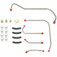 t 1964-68 Dodge Charger Pump to Carb Fuel Line Hemi XRam w/ Dual Holleys RPC6403SS Fine Lines