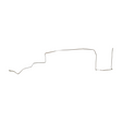 Fuel Line Kit for 1964 Ford Mustang stainless steel
