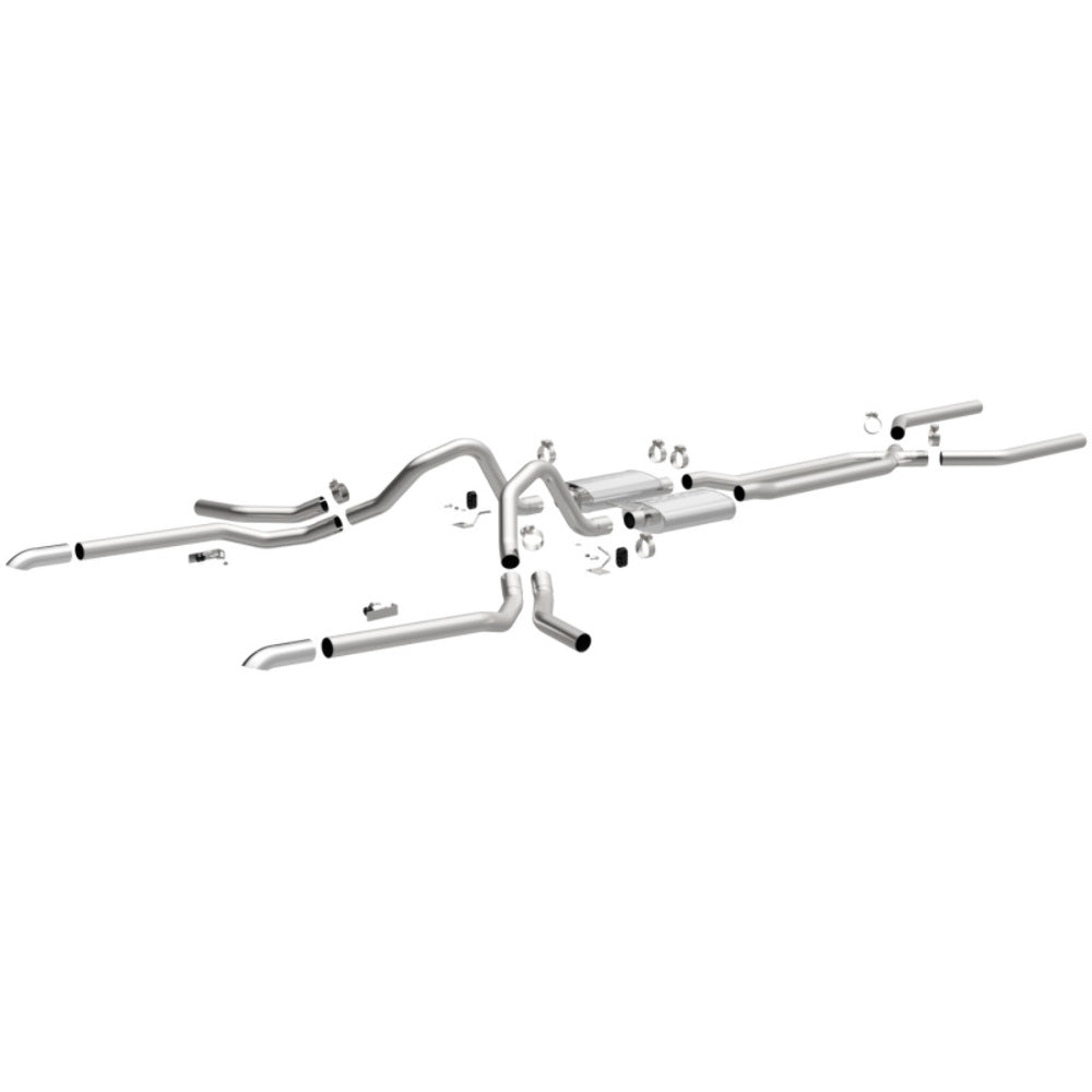 MagnaFlow exhaust system for 1965-1969 Chevy Impala stainless steel polished 15165