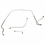Front Brake Line Kit for 1965-1966 Chevy Chevelle SS drum brakes stainless steel