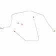 Front Brake Line Kit for 1965-1966 Chevy Corvette stainless steel