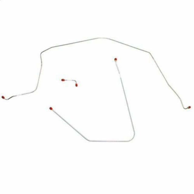 Front Brake Line Kit for 1965-1966 Chevy Corvette stainless steel