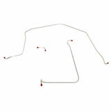 Front Brake Line Kit for 1965-1966 Chevy Corvette stainless steel