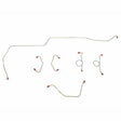Brake Line for 1965-1966 Ford Mustang Front disc brakes stainless steel