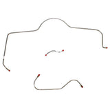 Front Brake Line Kit for 1965 Dodge Coronet dual master cylinder stainless steel