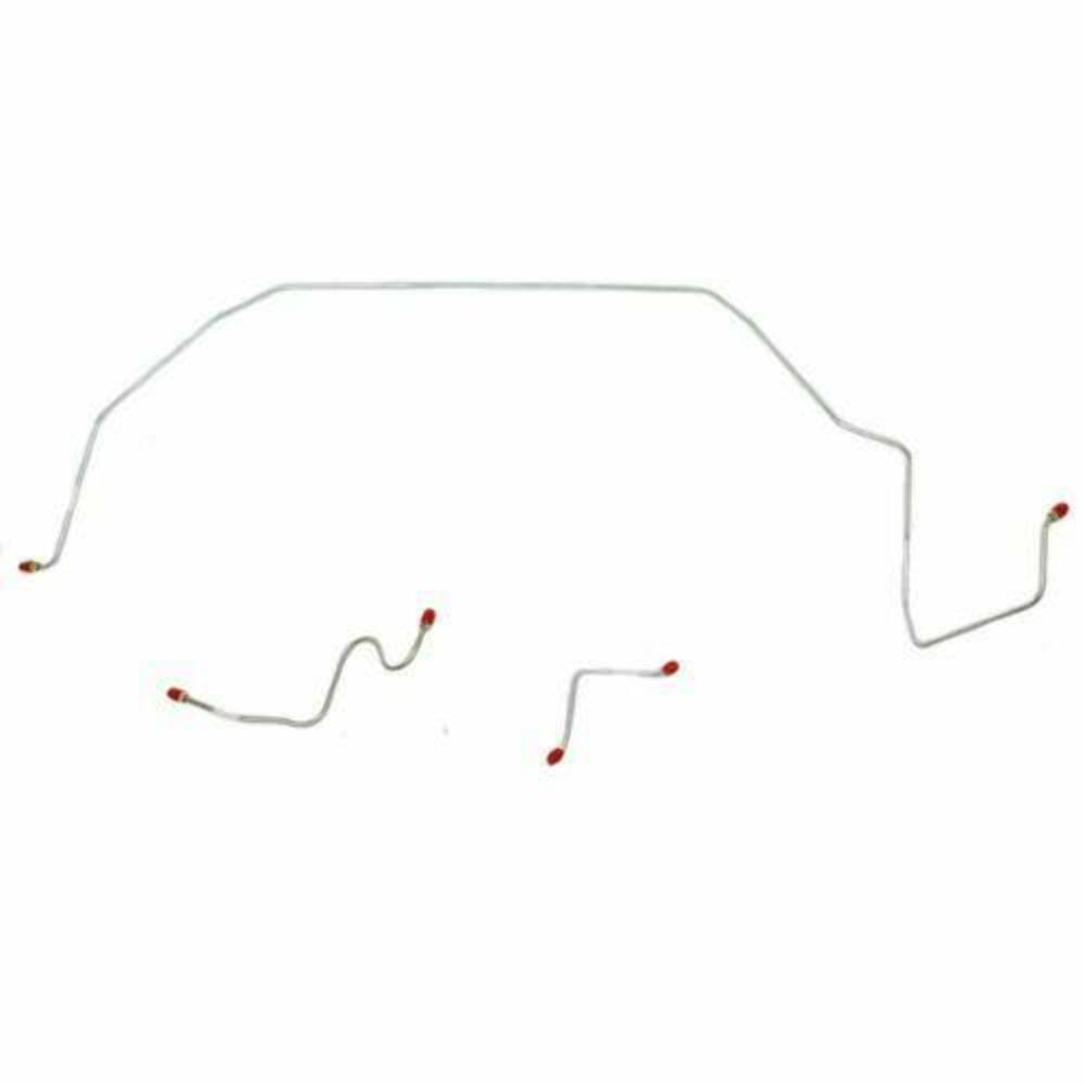 Front Brake Line Kit for 1965 Ford Galaxie stainless steel