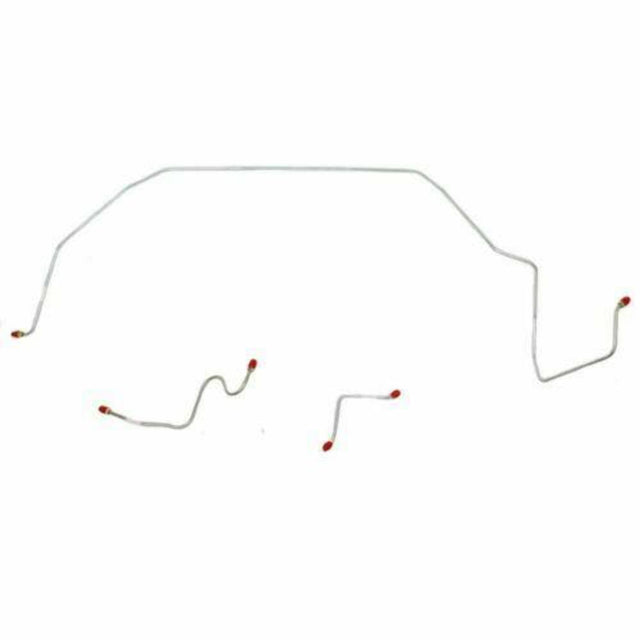 t 1965 Ford Galaxie Front Brake Line Kit Standard Brakes Steel - GKT6501OM Fine Lines