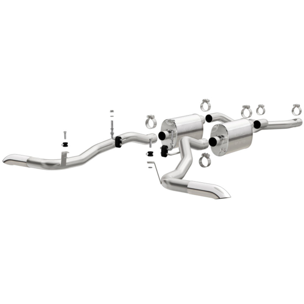 MagnaFlow exhaust system for 1966-1977 Ford stainless steel polished 15344
