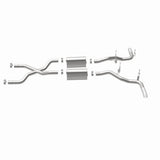 MagnaFlow exhaust system for 1966-1977 Ford stainless steel polished 15344