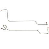 Transmission Cooler Lines for 1966-1967 Chevy Chevy II Transmission Cooler w/o Spacer at Radiator stainless steel