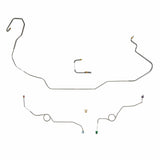 Front Brake Line Kit for 1966-1970 Dodge Coronet disc brakes stainless steel