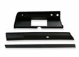 Holley EFI 1966 Chevelle 4.6L Dash Bezels for 6.86" PRO Dashes 553-424 for Chevy Chevelle 6.86 inch black